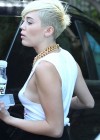 Miley Cyrus at Whole Foods in Los Angeles
